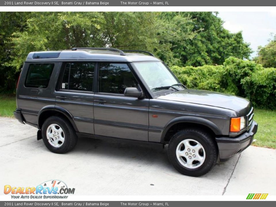 2001 Land Rover Discovery II SE Bonatti Gray / Bahama Beige Photo #12