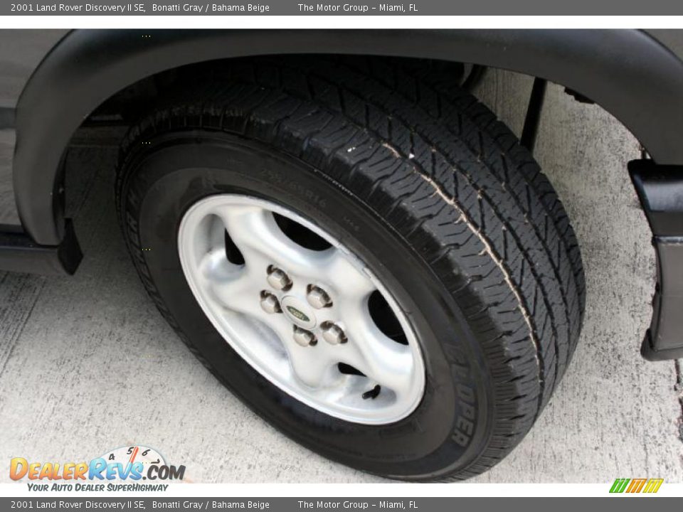 2001 Land Rover Discovery II SE Bonatti Gray / Bahama Beige Photo #18