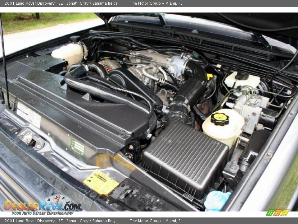 2001 Land Rover Discovery II SE Bonatti Gray / Bahama Beige Photo #22