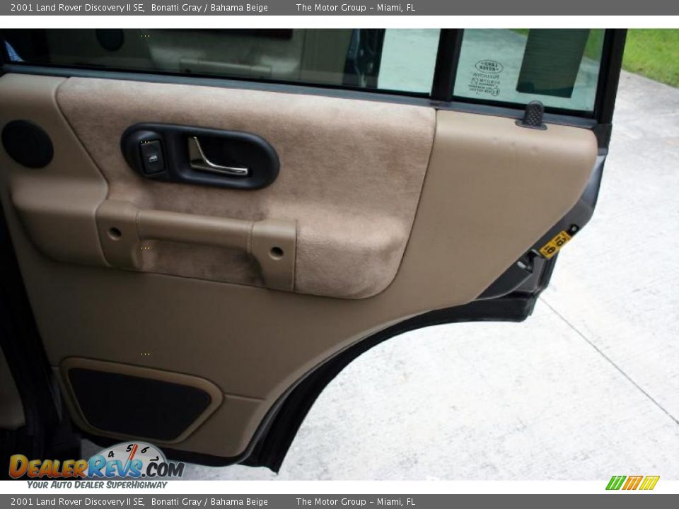 2001 Land Rover Discovery II SE Bonatti Gray / Bahama Beige Photo #28