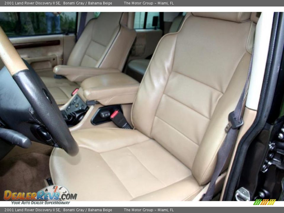 2001 Land Rover Discovery II SE Bonatti Gray / Bahama Beige Photo #29