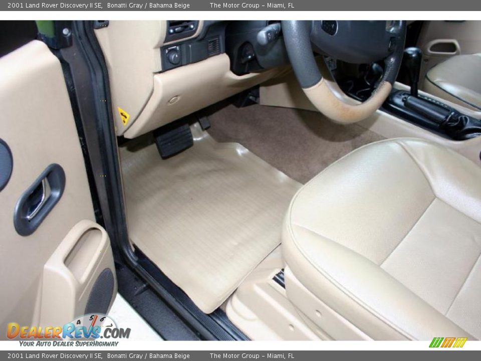 2001 Land Rover Discovery II SE Bonatti Gray / Bahama Beige Photo #35