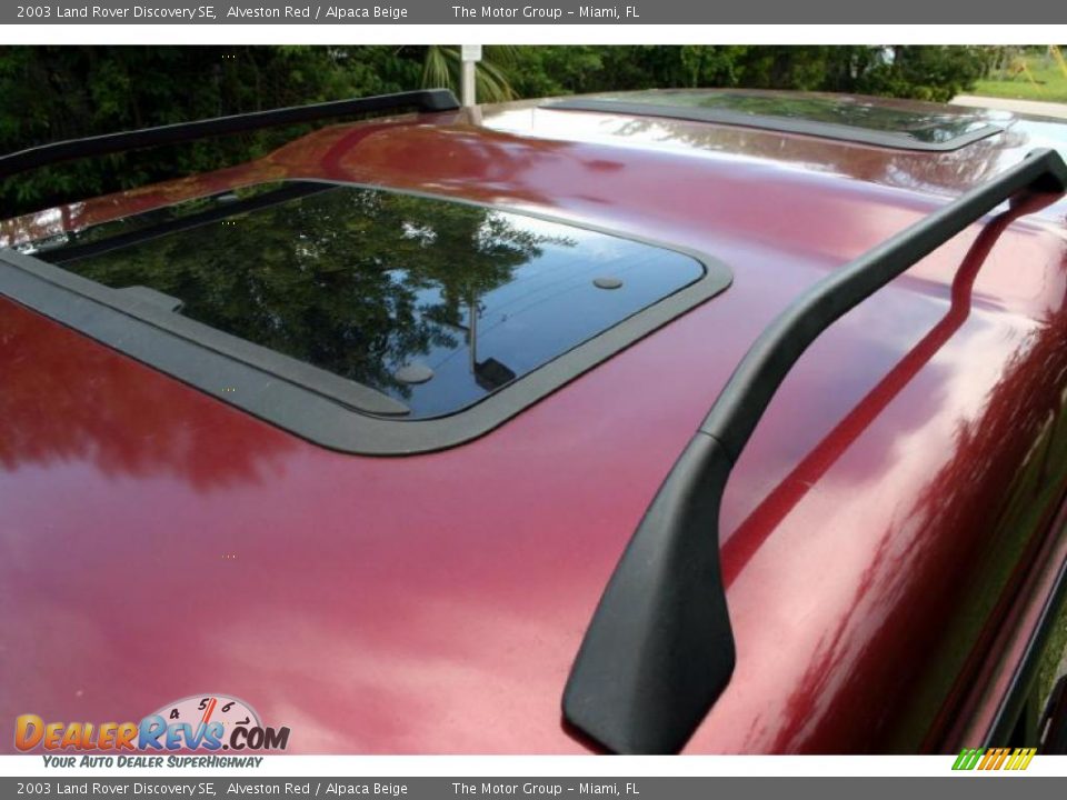 2003 Land Rover Discovery SE Alveston Red / Alpaca Beige Photo #26