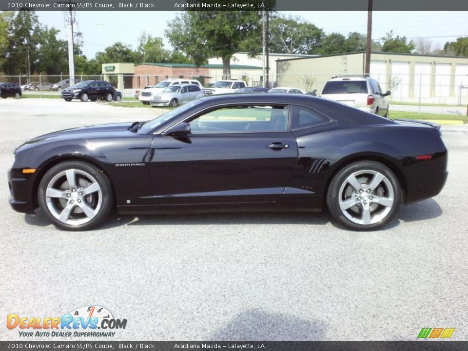 2010 Chevrolet Camaro SS/RS Coupe Black / Black Photo #2