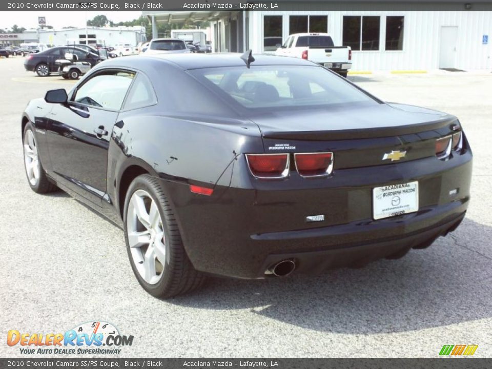 2010 Chevrolet Camaro SS/RS Coupe Black / Black Photo #3