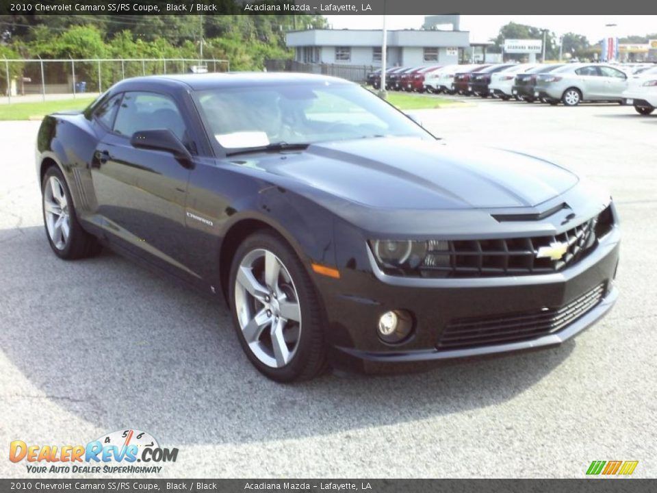 2010 Chevrolet Camaro SS/RS Coupe Black / Black Photo #7