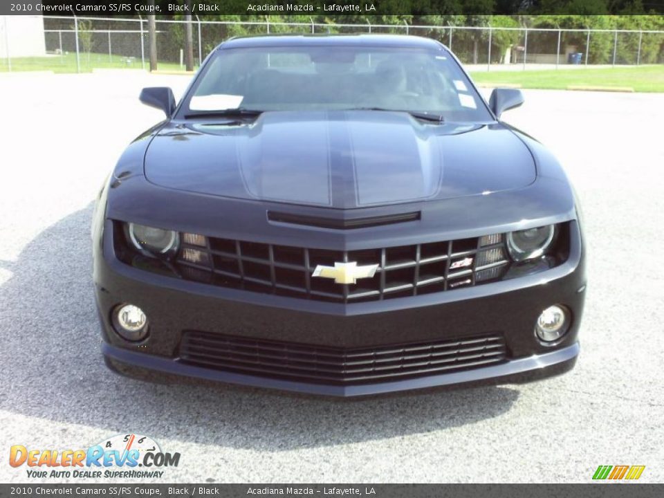 2010 Chevrolet Camaro SS/RS Coupe Black / Black Photo #8