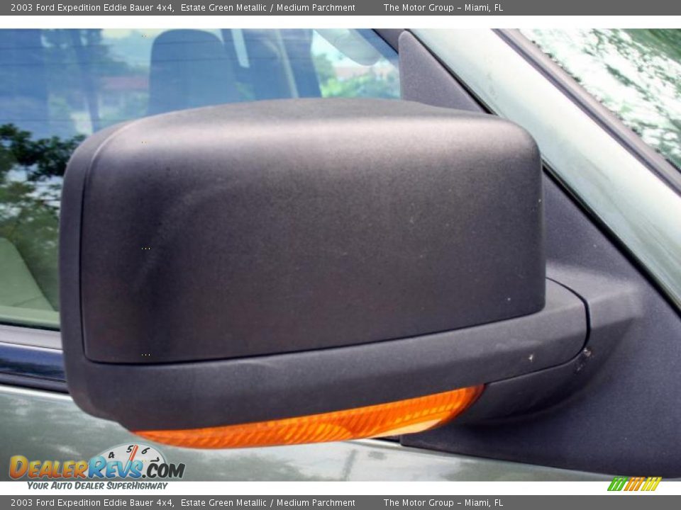 2003 Ford Expedition Eddie Bauer 4x4 Estate Green Metallic / Medium Parchment Photo #25