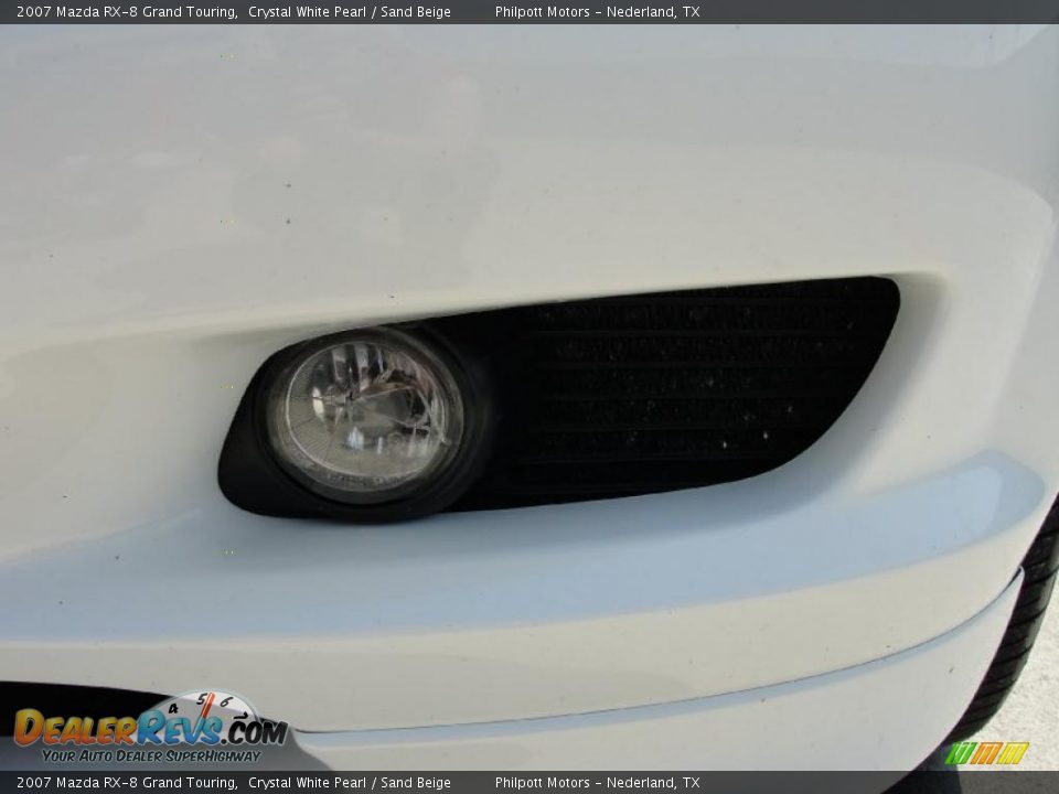 2007 Mazda RX-8 Grand Touring Crystal White Pearl / Sand Beige Photo #11