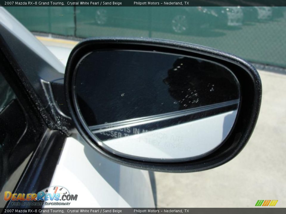 2007 Mazda RX-8 Grand Touring Crystal White Pearl / Sand Beige Photo #19