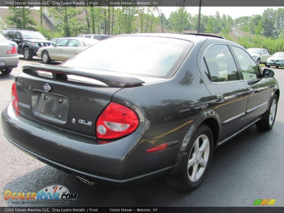 2000 Nissan Maxima GLE Gray Lustre Metallic / Frost Photo #2