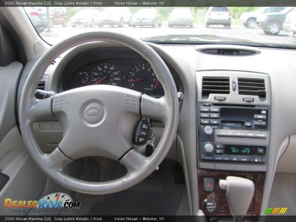 2000 Nissan Maxima GLE Gray Lustre Metallic / Frost Photo #4