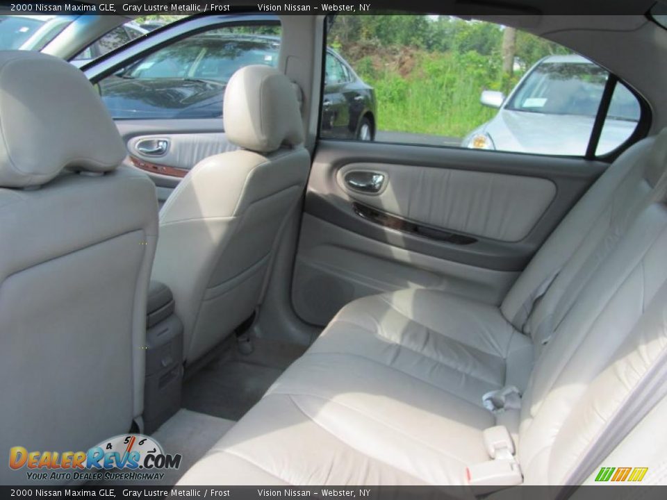 2000 Nissan Maxima GLE Gray Lustre Metallic / Frost Photo #8