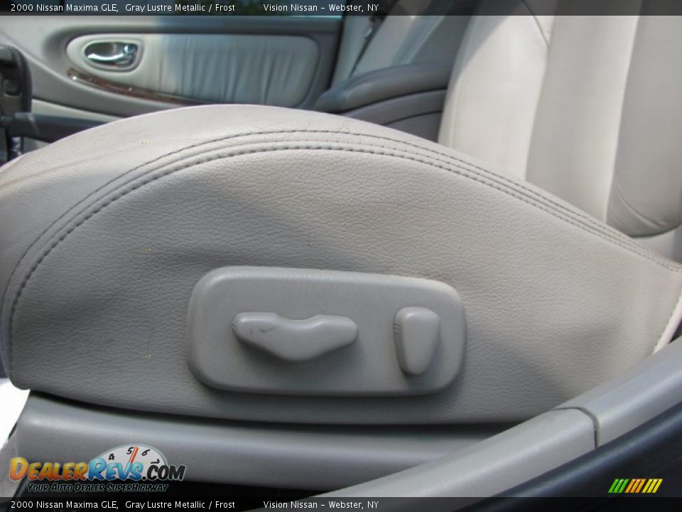 2000 Nissan Maxima GLE Gray Lustre Metallic / Frost Photo #10