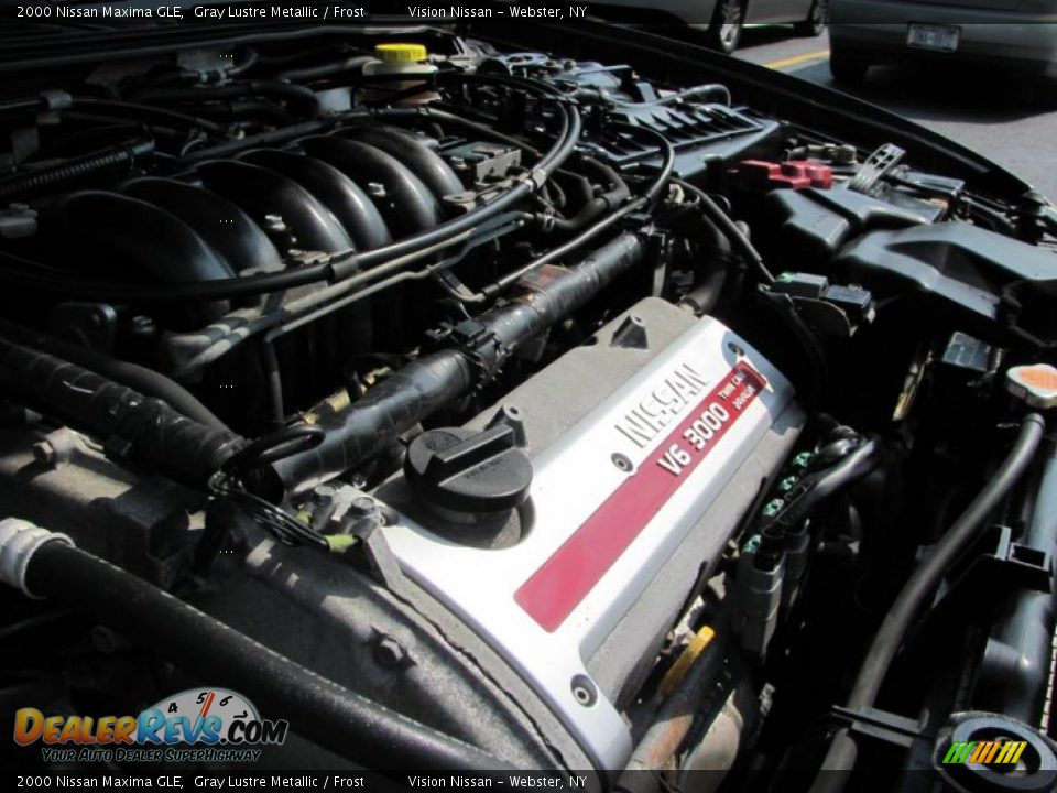 2000 Nissan Maxima GLE Gray Lustre Metallic / Frost Photo #13
