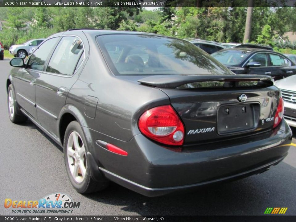 2000 Nissan Maxima GLE Gray Lustre Metallic / Frost Photo #16