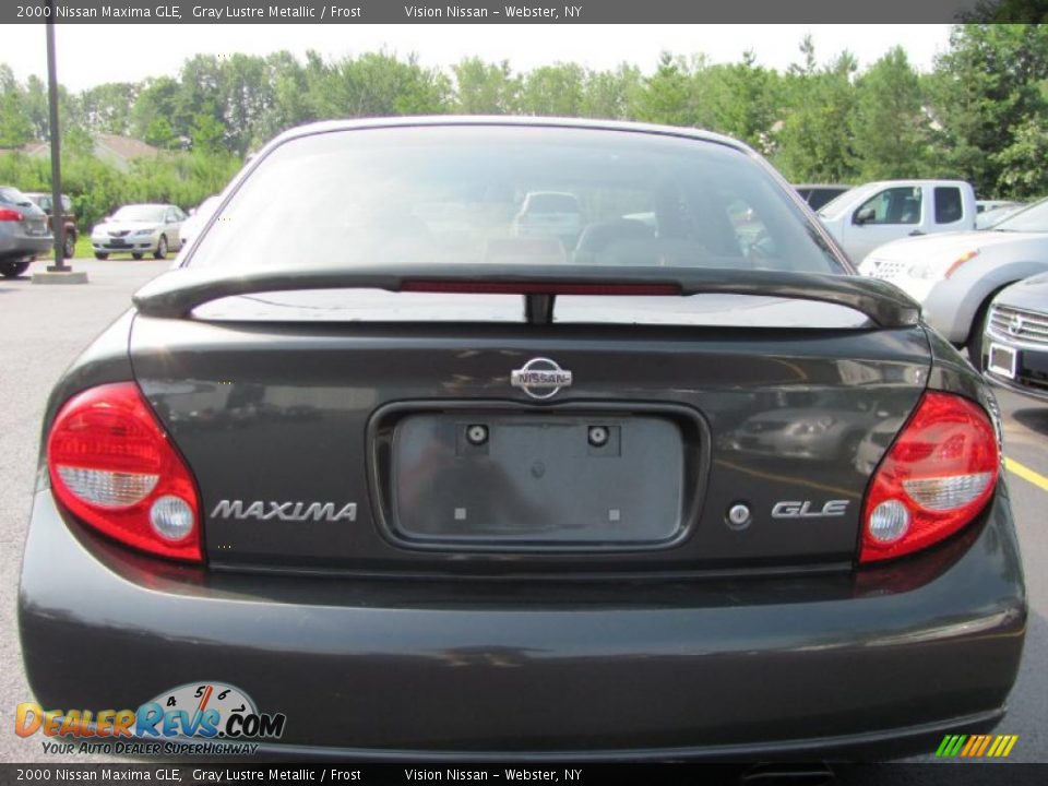 2000 Nissan Maxima GLE Gray Lustre Metallic / Frost Photo #17