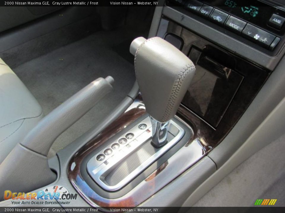 2000 Nissan Maxima GLE Gray Lustre Metallic / Frost Photo #21