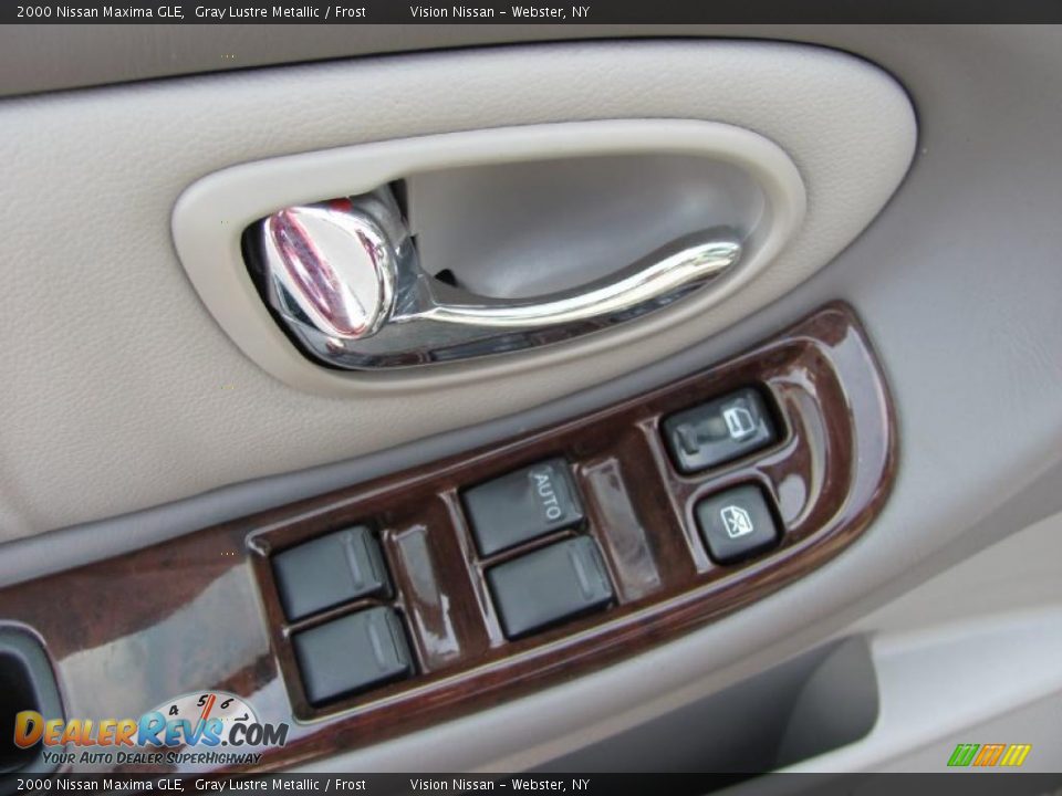 2000 Nissan Maxima GLE Gray Lustre Metallic / Frost Photo #24
