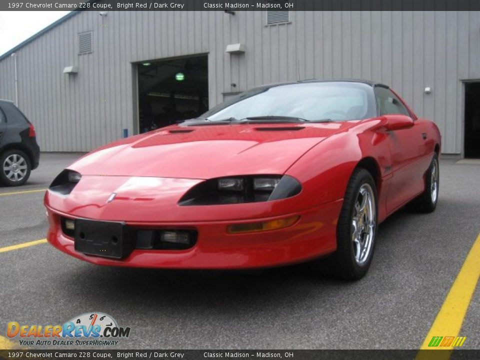 1997 Chevrolet Camaro Z28 Coupe Bright Red / Dark Grey Photo #1