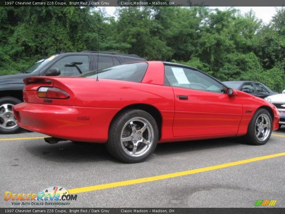 1997 Chevrolet Camaro Z28 Coupe Bright Red / Dark Grey Photo #3