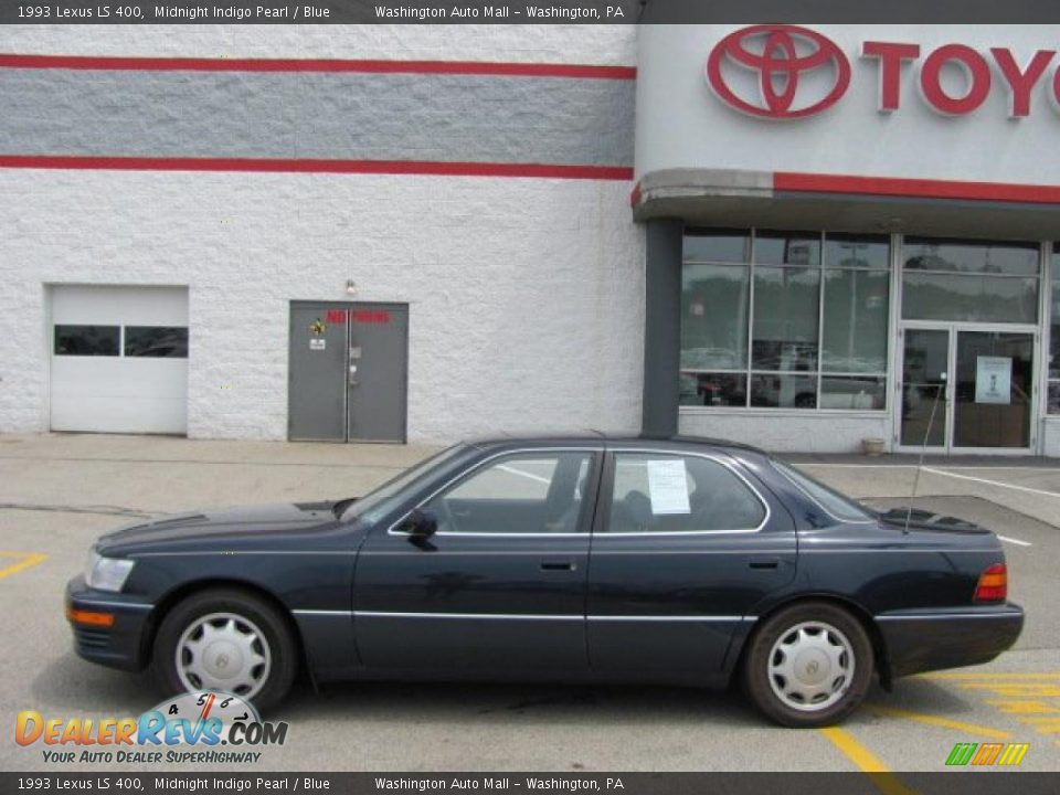 1993 Lexus LS 400 Midnight Indigo Pearl / Blue Photo #2