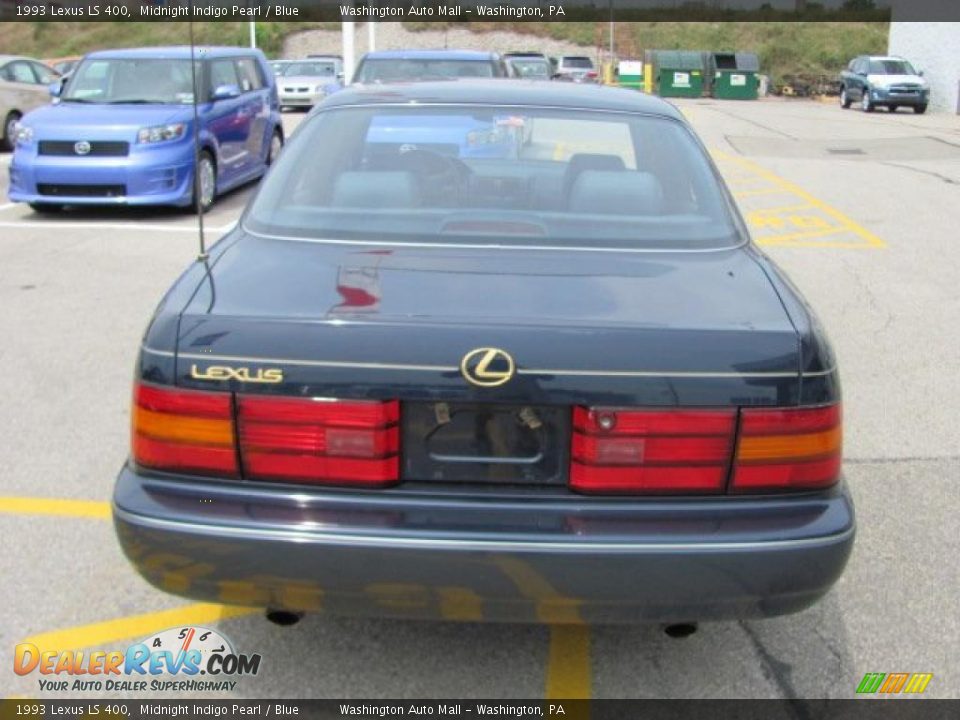 1993 Lexus LS 400 Midnight Indigo Pearl / Blue Photo #5