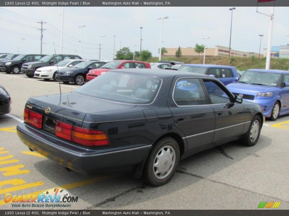 1993 Lexus LS 400 Midnight Indigo Pearl / Blue Photo #6