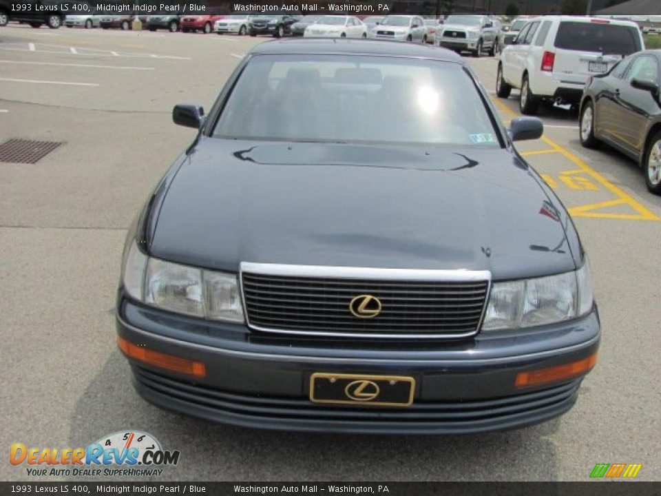 1993 Lexus LS 400 Midnight Indigo Pearl / Blue Photo #9