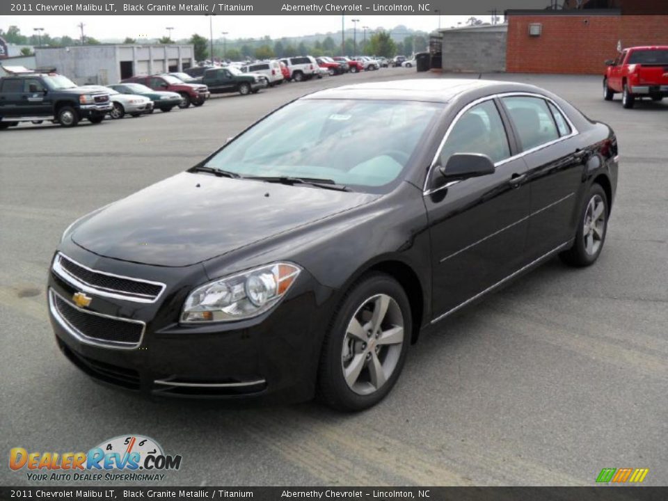 2011 Chevrolet Malibu LT Black Granite Metallic / Titanium Photo #1