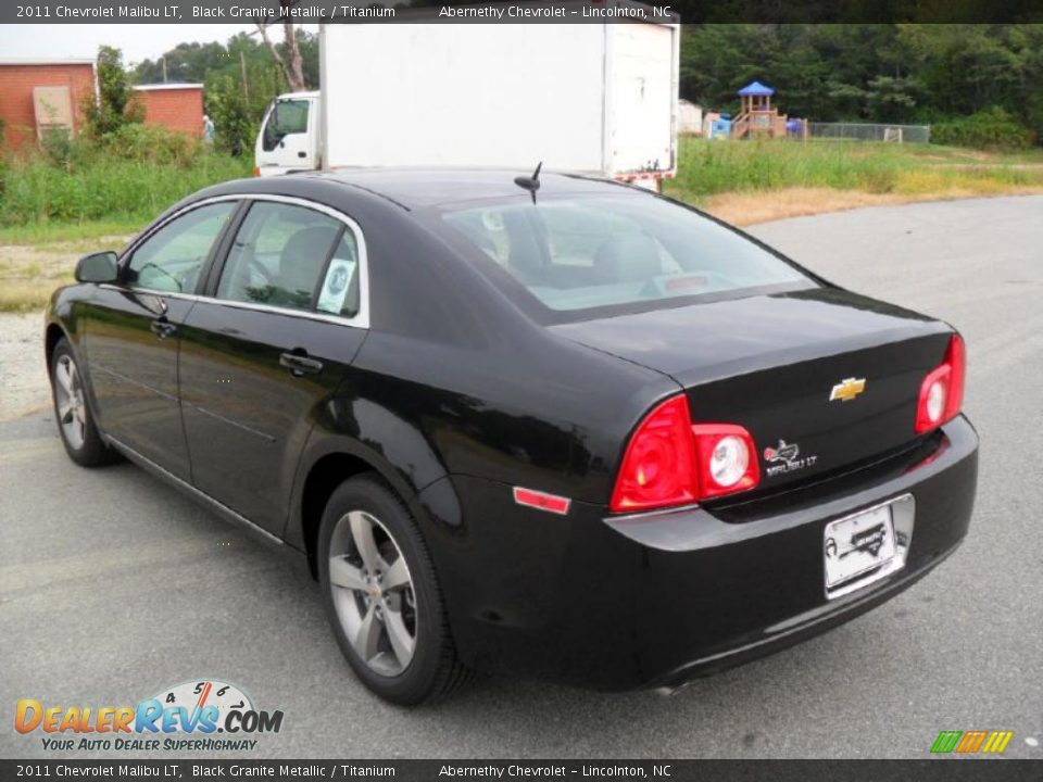 2011 Chevrolet Malibu LT Black Granite Metallic / Titanium Photo #2