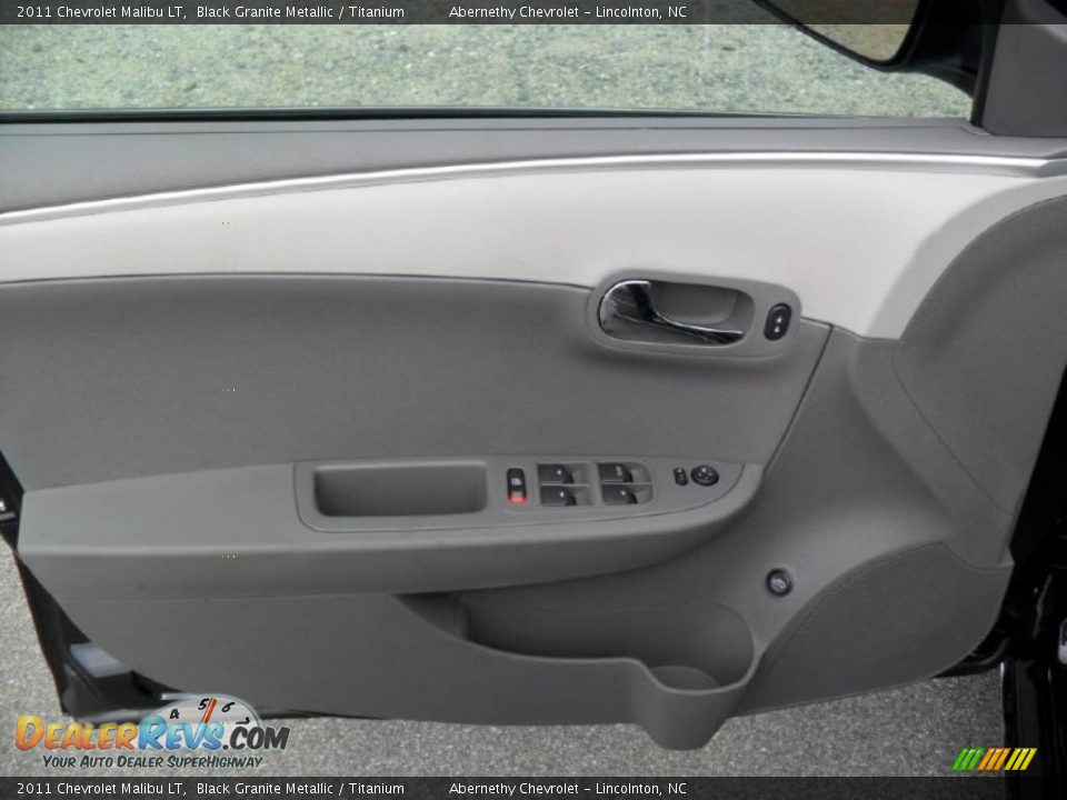 2011 Chevrolet Malibu LT Black Granite Metallic / Titanium Photo #9