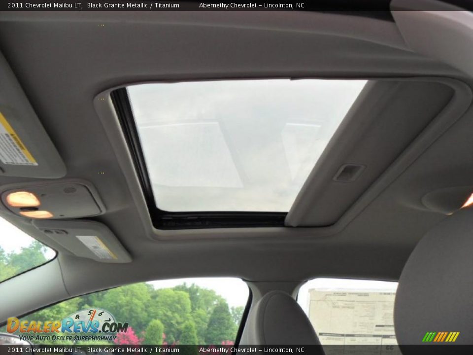 2011 Chevrolet Malibu LT Black Granite Metallic / Titanium Photo #10