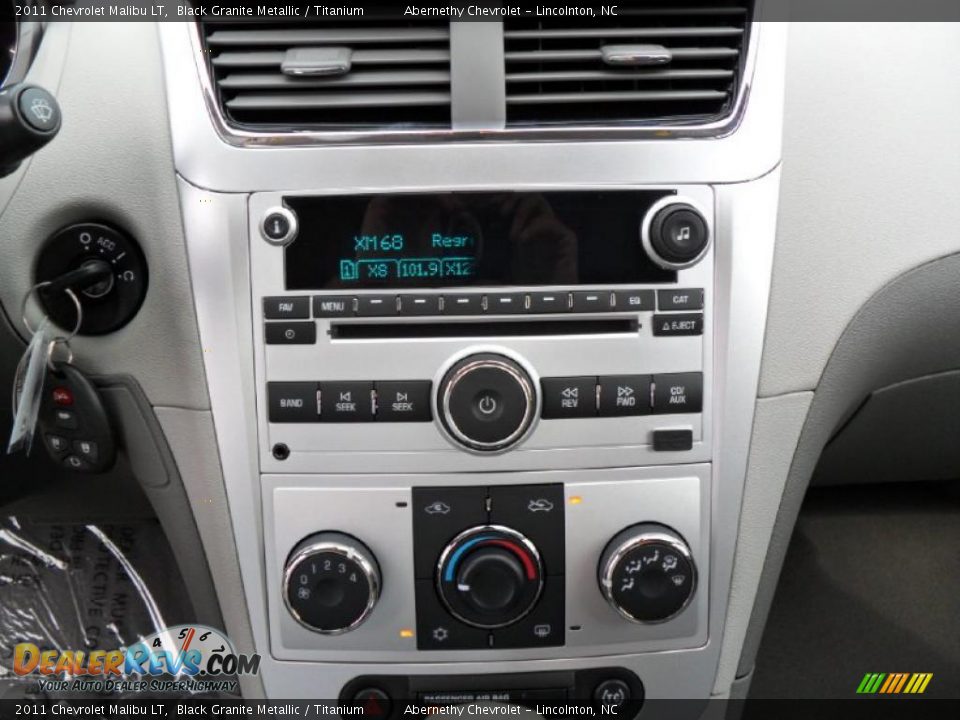 2011 Chevrolet Malibu LT Black Granite Metallic / Titanium Photo #11