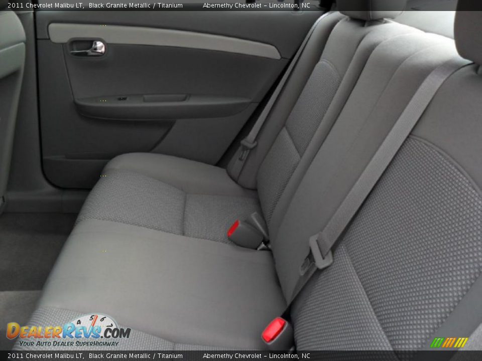 2011 Chevrolet Malibu LT Black Granite Metallic / Titanium Photo #14