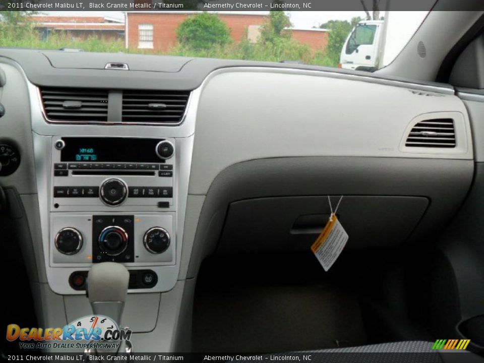 2011 Chevrolet Malibu LT Black Granite Metallic / Titanium Photo #16