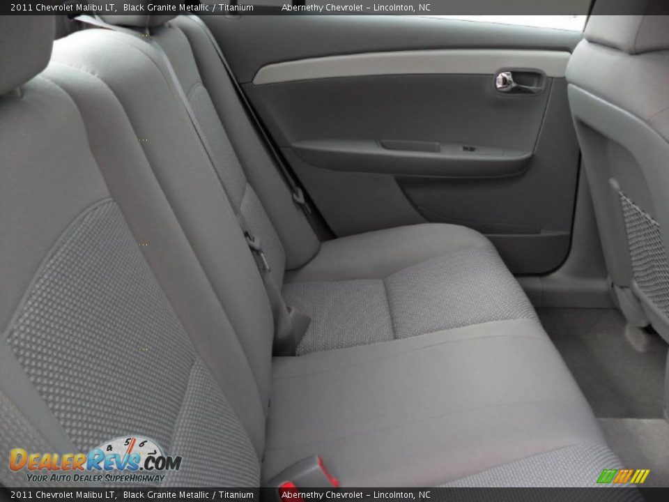 2011 Chevrolet Malibu LT Black Granite Metallic / Titanium Photo #18