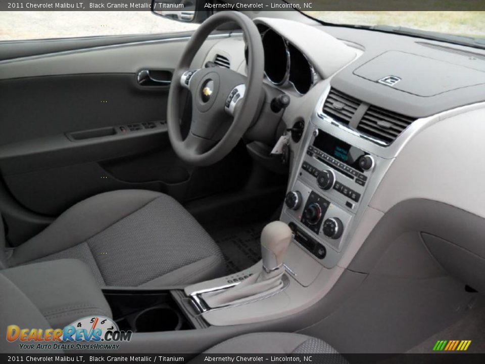 2011 Chevrolet Malibu LT Black Granite Metallic / Titanium Photo #21