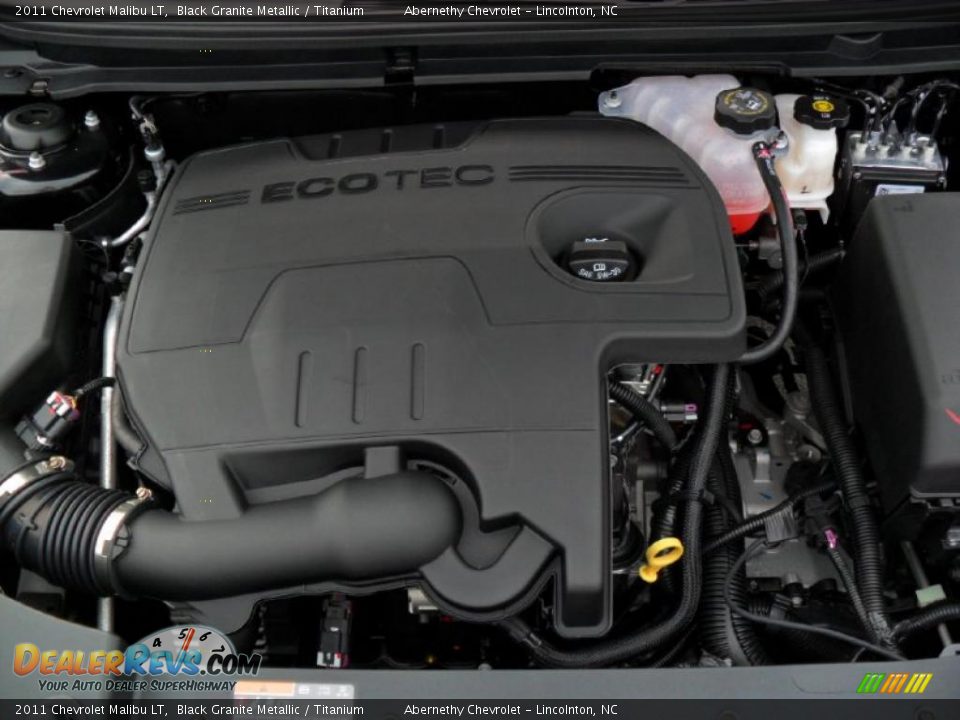 2011 Chevrolet Malibu LT Black Granite Metallic / Titanium Photo #25