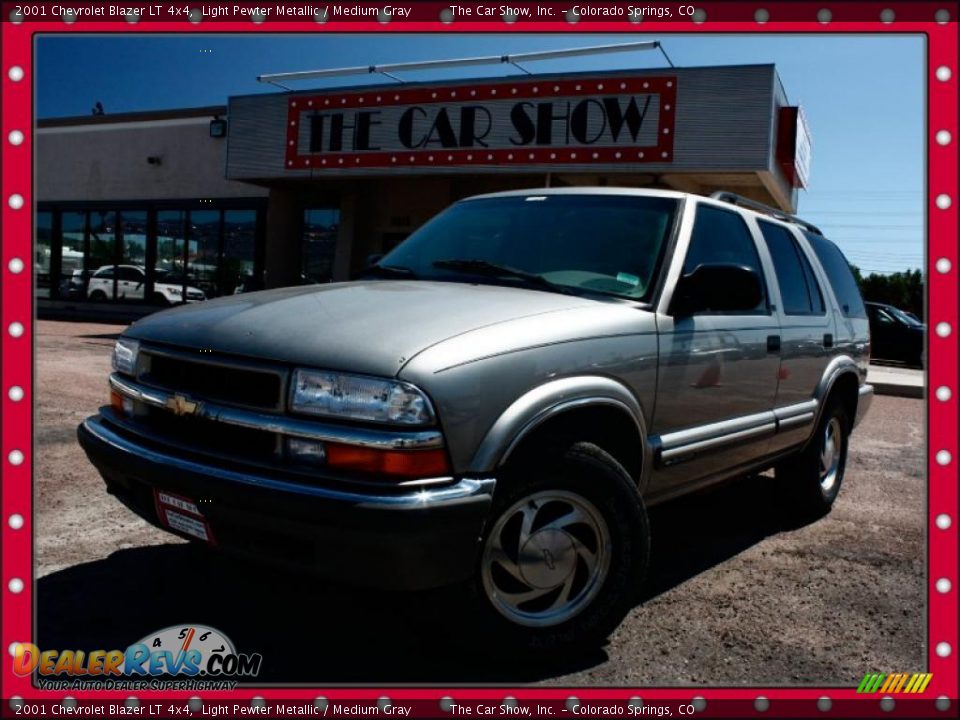 2001 Chevrolet Blazer LT 4x4 Light Pewter Metallic / Medium Gray Photo #1