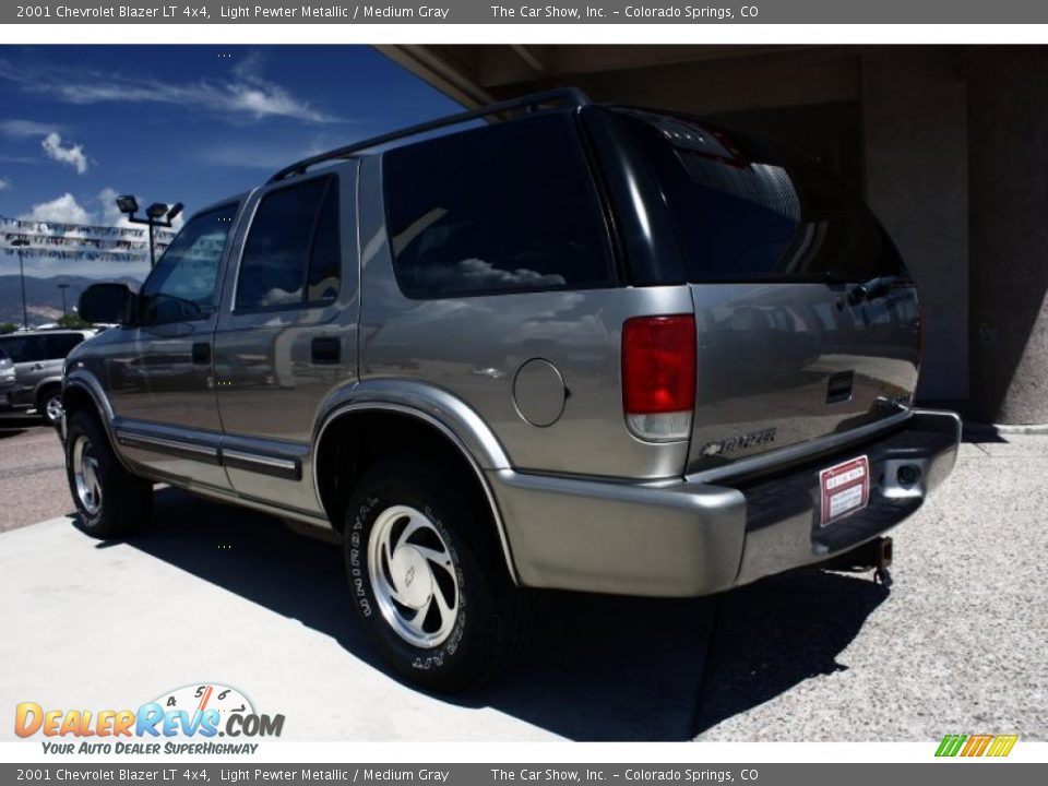 2001 Chevrolet Blazer LT 4x4 Light Pewter Metallic / Medium Gray Photo #5