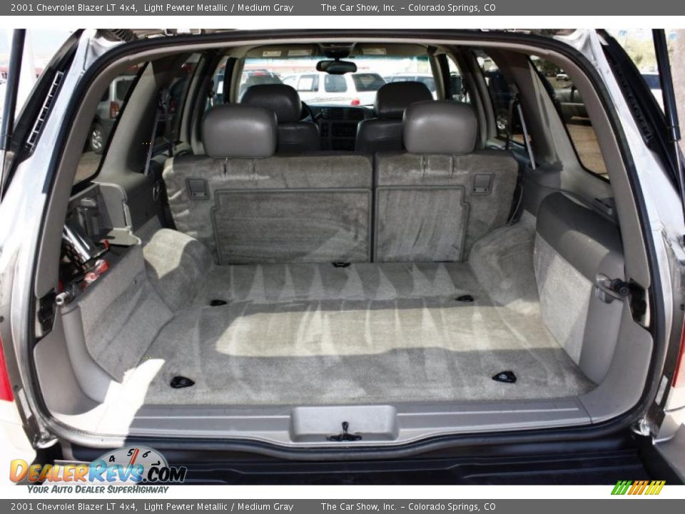 2001 Chevrolet Blazer LT 4x4 Light Pewter Metallic / Medium Gray Photo #15