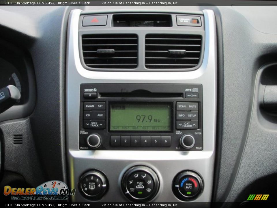 2010 Kia Sportage LX V6 4x4 Bright Silver / Black Photo #23