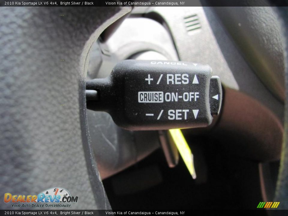 2010 Kia Sportage LX V6 4x4 Bright Silver / Black Photo #27