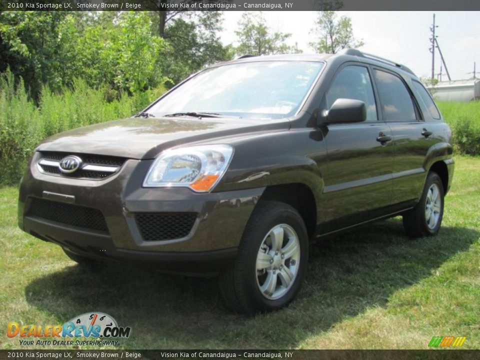 2010 Kia Sportage LX Smokey Brown / Beige Photo #1