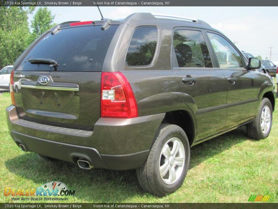 2010 Kia Sportage LX Smokey Brown / Beige Photo #2