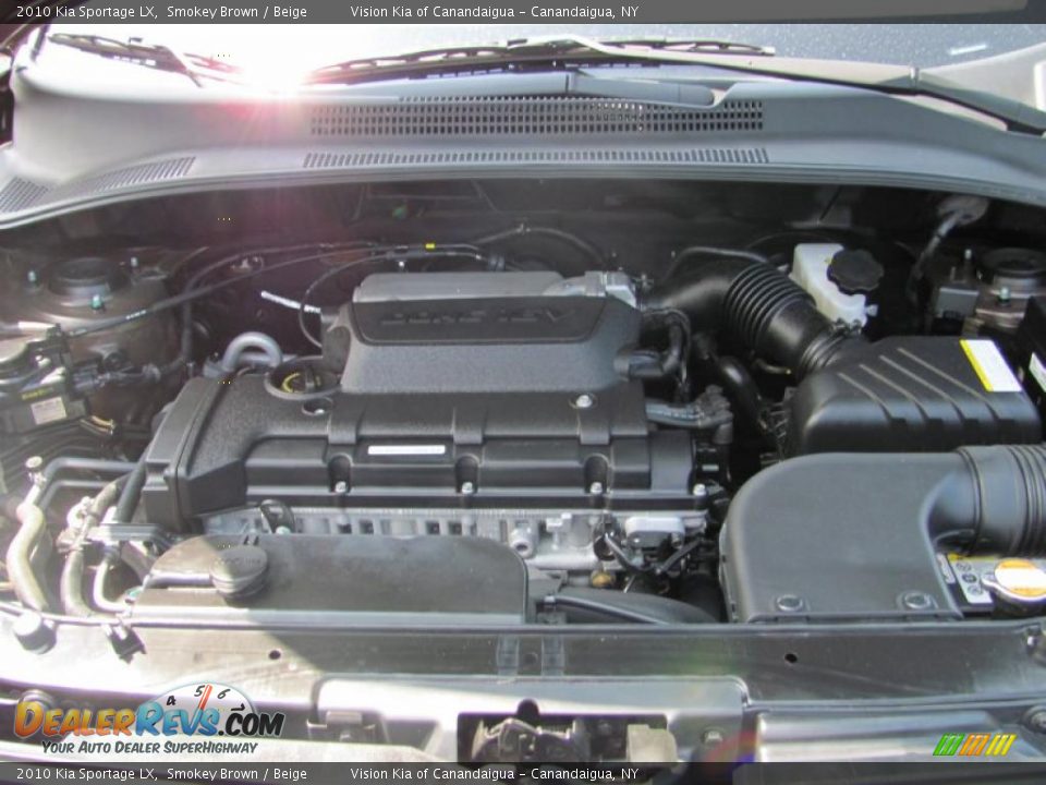 2010 Kia Sportage LX Smokey Brown / Beige Photo #4