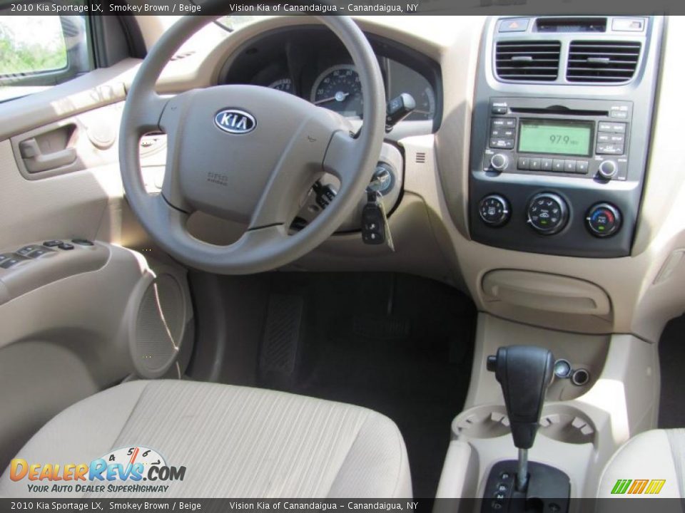 2010 Kia Sportage LX Smokey Brown / Beige Photo #7