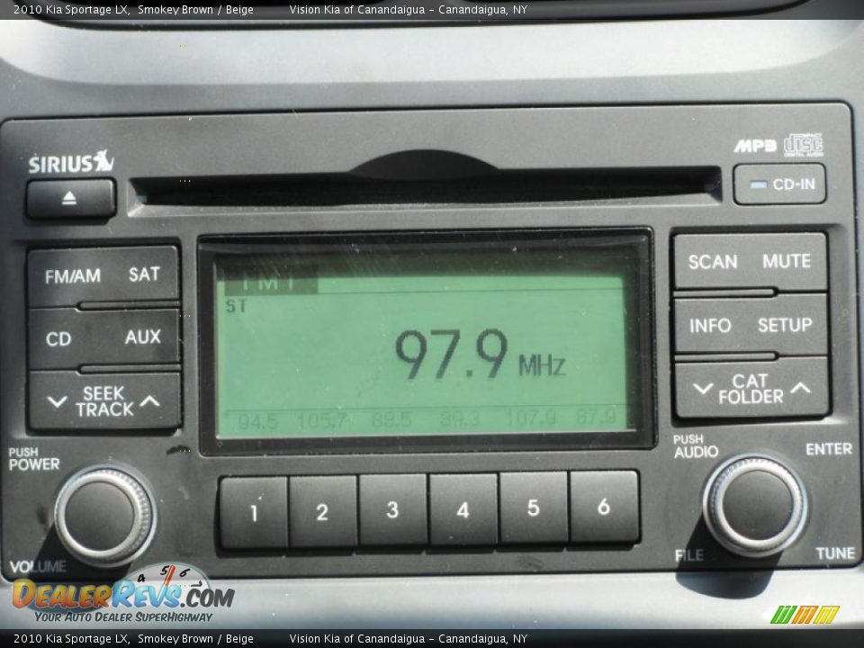2010 Kia Sportage LX Smokey Brown / Beige Photo #8
