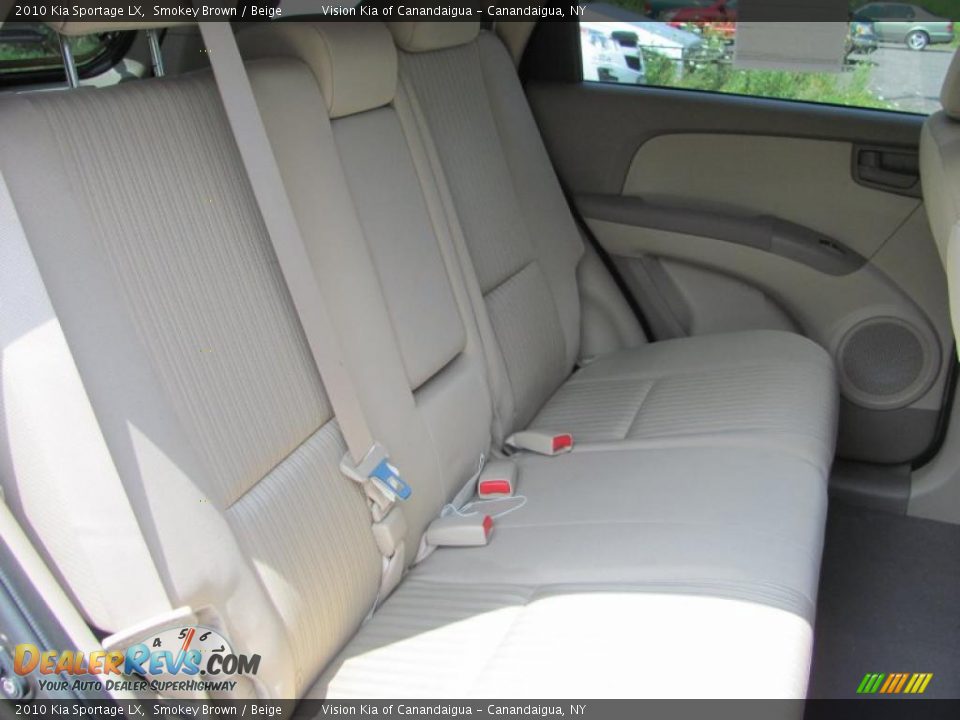 2010 Kia Sportage LX Smokey Brown / Beige Photo #9